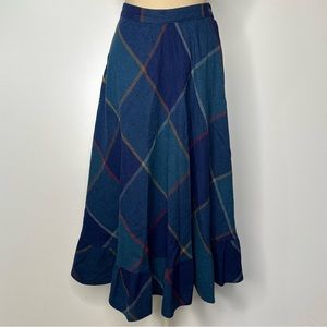 Vintage Avon fashion wool blend midi skirt 9/10